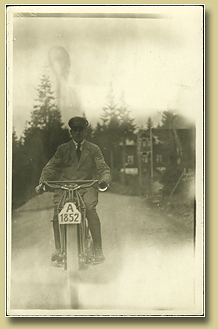postkort motorsykkel