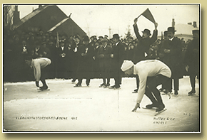 Svært interessant fotokort: "Verdensmesterskabsløbene 1912"