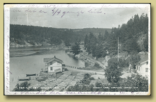 postkort fra nesset i bunnefjorden