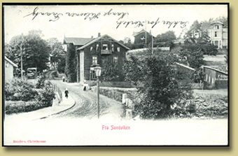 postkort fra Sandviken.