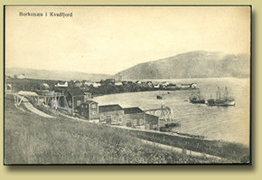 postkort fra borkenæs i kvædfjord
