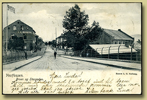 postkort fra Vestfossen