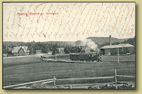 jernbanepostkort grimstad