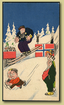 postkort knoll og tott