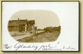 Jernbanepostkort Kirkenær.