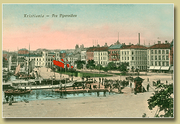 postkort kristiania